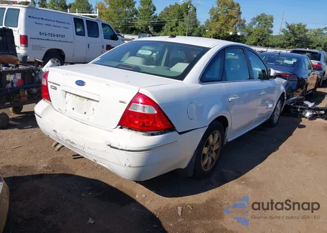 2007 Ford Five Hundred Sel из США, поврежденный, VIN 1FAHP24187G162690